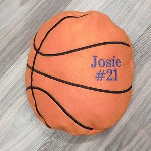 Personalized Basketball Travel Pillow